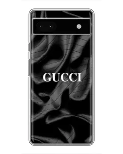 Чохол для Google Pixel 6a з картинкою «Gucci — шовкові хвилі»