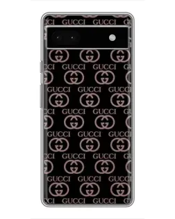 Чохол для Google Pixel 6a з картинкою «Класична монограма Gucci»