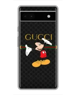 Чохол для Google Pixel 6a з картинкою «Міккі Маус Gucci»
