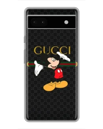 Чохол для Google Pixel 6a з картинкою «Міккі Маус Gucci»