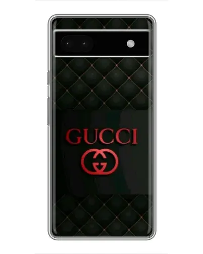 Чохол для Google Pixel 6a з картинкою «Gucci — стьобаний чорний»