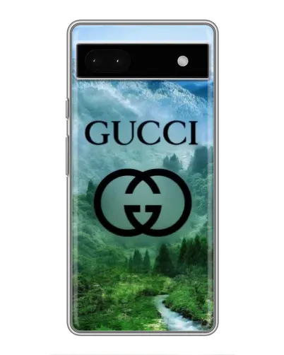Чохол для Google Pixel 6a з картинкою «Gucci — гірський пейзаж»
