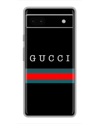 Чохол для Google Pixel 6a з картинкою «Gucci — червоний пояс»