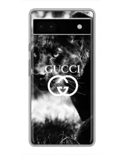 Чехол для Google Pixel 6a с картинкой «Gucci — дикая природа»
