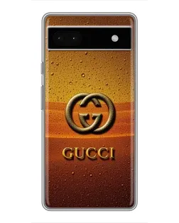 Чехол для Google Pixel 6a с картинкой «Gucci — солнечный градиент»