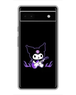 Чохол для Google Pixel 6a з картинкою «Електрична Kuromi»