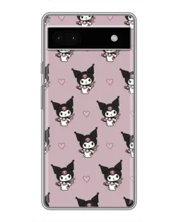 Чохол для Google Pixel 6a з картинкою «Kuromi — нічний сон»