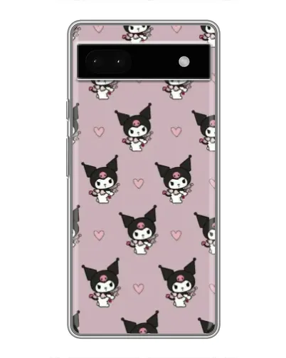 Чохол для Google Pixel 6a з картинкою «Kuromi — нічний сон»