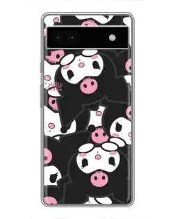 Чохол для Google Pixel 6a з картинкою «Kuromi з сердечком»