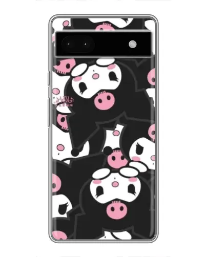 Чохол для Google Pixel 6a з картинкою «Kuromi з сердечком»