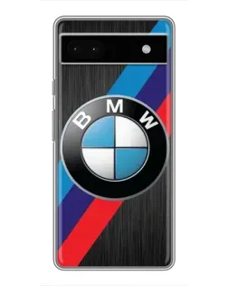 Чохол для Google Pixel 6a з картинкою «BMW M-stripes стиль»