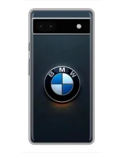 Чохол для Google Pixel 6a з картинкою «Логотип BMW — мінімалізм»