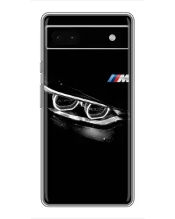 Чехол для Google Pixel 6a с картинкой «BMW — взгляд тигра»