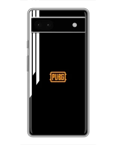 Чехол для Google Pixel 6a с картинкой «PUBG — вертикальные линии»