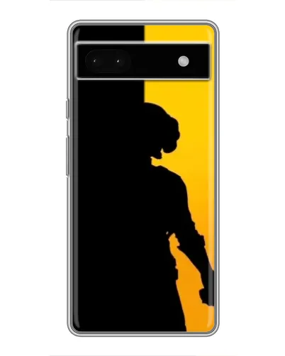 Чехол для Google Pixel 6a с картинкой «Тень воина PUBG»