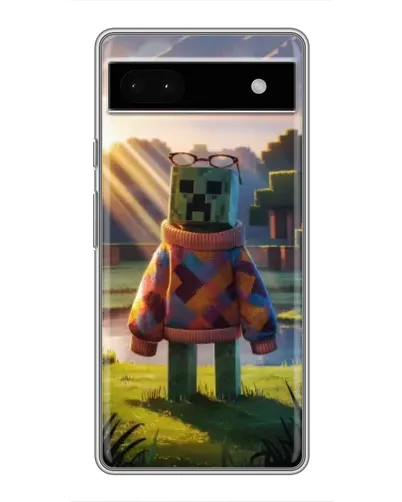 Чохол для Google Pixel 6a з картинкою «Кріпер у светрі»