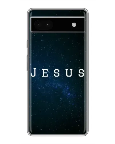 Чехол для Google Pixel 6a с картинкой «Звездное небо Jesus»