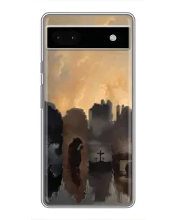 Чехол для Google Pixel 6a с картинкой «Дорога к вере»