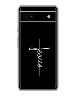 Чехол для Google Pixel 6a с картинкой «Тонкая линия веры»