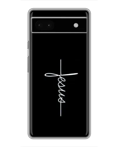 Чехол для Google Pixel 6a с картинкой «Тонкая линия веры»