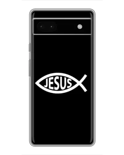 Чехол для Google Pixel 6a с картинкой «Классический Jesus»