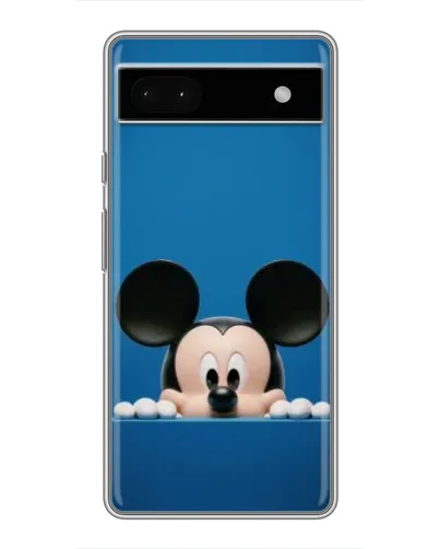 Чохол для Google Pixel 6a з картинкою «Міккі виглядає»