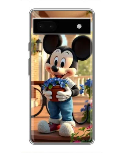 Чохол для Google Pixel 6a з картинкою «Міккі садівник»