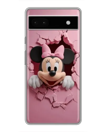 Чохол для Google Pixel 6a з картинкою «Мінні крізь стіну»