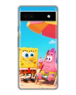 Чехол для Google Pixel 6a с картинкой «Отдых на пляже»