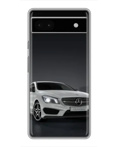 Чохол для Google Pixel 6a з картинкою «Mercedes AMG GT Silver»