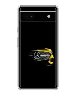 Чохол для Google Pixel 6a з картинкою «Mercedes — ретро стиль»