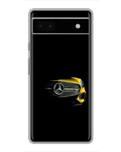 Чохол для Google Pixel 6a з картинкою «Mercedes — ретро стиль»