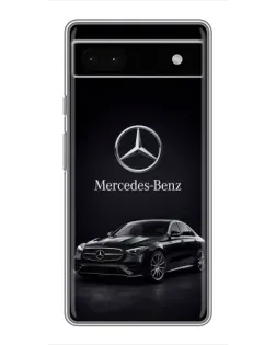 Чохол для Google Pixel 6a з картинкою «Mercedes — решітка радіатора»