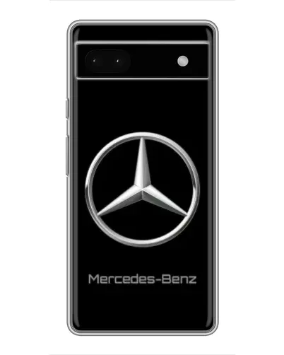 Чохол для Google Pixel 6a з картинкою «Mercedes Silver Logo»