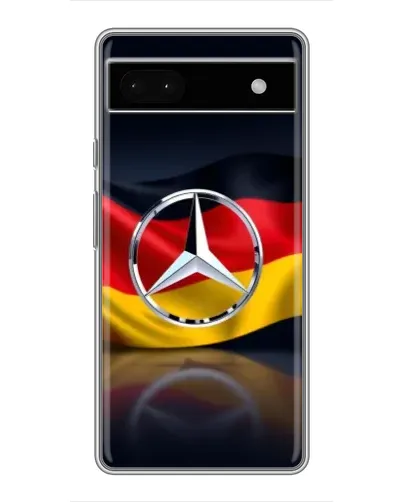 Чохол для Google Pixel 6a з картинкою «Mercedes — прапор Німеччини»
