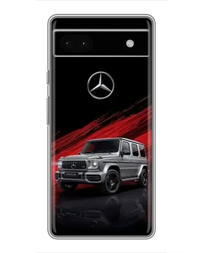 Чохол для Google Pixel 6a з картинкою «Mercedes G-Class червоний»
