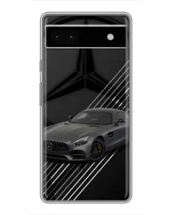 Чохол для Google Pixel 6a з картинкою «Mercedes AMG — графіка»