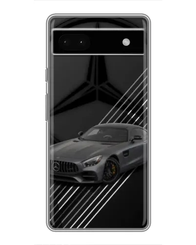 Чохол для Google Pixel 6a з картинкою «Mercedes AMG — графіка»