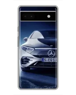 Чохол для Google Pixel 6a з картинкою «Mercedes EQ — майбутнє»