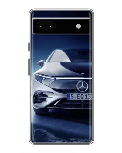 Чохол для Google Pixel 6a з картинкою «Mercedes EQ — майбутнє»