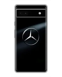 Чохол для Google Pixel 6a з картинкою «Mercedes на металі»