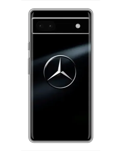 Чохол для Google Pixel 6a з картинкою «Mercedes на металі»