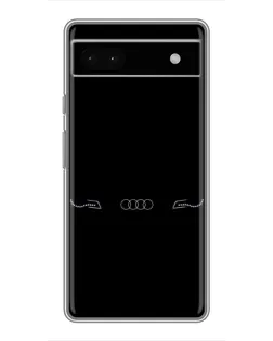 Чохол для Google Pixel 6a з картинкою «Audi — світловий підпис»