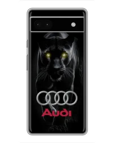 Чохол для Google Pixel 6a з картинкою «Пантера та Audi»