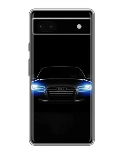Чохол для Google Pixel 6a з картинкою «Audi в неоні»
