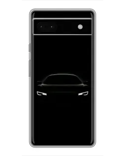 Чохол для Google Pixel 6a з картинкою «Погляд Audi у темряві»