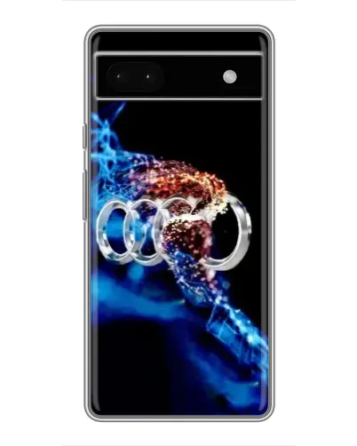Чохол для Google Pixel 6a з картинкою «Енергія лого Audi»