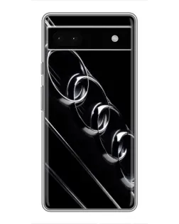 Чохол для Google Pixel 6a з картинкою «Audi — абстрактні кільця»