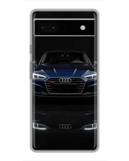 Чохол для Google Pixel 6a з картинкою «Audi — нічне відображення»