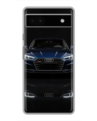 Чохол для Google Pixel 6a з картинкою «Audi — нічне відображення»